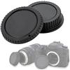 Generico KIT TAPPO corpo macchina retro obiettivo COVER rear lens body cap compatibile con CANON EOS 5D 6D 760D 8000D 750D 1200D 70D 100D 700D 650D 60D 60DA 600D 1100D 550D 500D 50D 1000D 450D 400D 350D