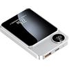 LearnLyrics Power bank a ricarica magnetica - batteria da viaggio con capacità di 20000 mAh, per la ricarica rapida wireless, tecnologia di accumulo di energia portatile, alimentatore mobile | Caricabat