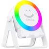 Generico Altoparlante A Induzione, 4 Su 1 Audio Di Induzione Wireless, 10.9x8.9x13.2cm, Supporto Per Altoparlanti Per Altoparlanti A Ldizione Wireless, Altoparlante Biuetooth Con Supporto Per Telefono, Support