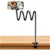 Generic Supporto per telefono da letto regolabile da scrivania, supporto flessibile per tablet e cellulare con braccio girevole, per guardare video, videochiamate e leggere in soggiorno, camera da