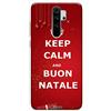 Mixroom - Cover Custodia Back Case In TPU Silicone Morbido Per Xiaomi Redmi Note 8 PRO Fantasia Keep Calm Buon Natale U860