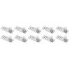 QUARKZMAN AA Batteria Piastra x 20pz Negativo a Positivo Converti Molla Contatto 28mmx12mm