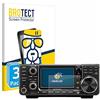 brotect Pellicola Vetro per Icom IC-7300 | 3 Pezzi Chiara Protezione Schermo Made in Germany Durezza 9H Anti-Graffio Glass Screen Protector