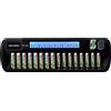 VOLTCRAFT BC16 - Caricatore a celle rotonde NiMH, LiIon Mignon (AA), Micro (AAA), blocco 9 V