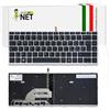 new net - Tastiera Compatibile con HP ProBook 640 G4, 640 G5, 645 G5, 645 G4, 440 G5, 430 G5, 445 G5 [Frame Nero - Retroilluminata - Italiana]