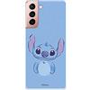 LA CASA DE LAS CARCASAS Custodia per Samsung Galaxy S21 Ufficiale di Lilo & Stitch Blu Proteggi il tuo cellulare con la cover per Samsung in silicone ufficiale Disney.