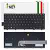 new net - Tastiera Compatibile con dell Inspiron 14 5448, 5455, 5457, 5458, 5459, 5468, 7447 [Frame Nero - Layout ITA]