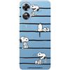 LA CASA DE LAS CARCASAS Custodia per OPPO A17 ufficiale di Peanuts Snoopy Stripes per proteggere il tuo cellulare Cover OPPO in silicone flessibile con licenza ufficiale Snoopy