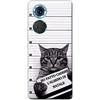 Mixroom - Cover Custodia Back case In TPU Silicone Morbido Per OPPO A78 5G Fantasia Gatto In Arresto V325
