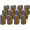 ANFEL 12 X Batteria Pila SC 2000mAh 2.0Ah Ni-Cd 1,2V con lamelle a saldare per pacchi batterie trapani torce allarmi