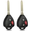 MechanMagic Telecomando di ricambio per telecomando per Toyota Yaris/Scion IQ TC XD (FCC ID:MOZB41TG) 2007 2008 2009 2010 2011 2012 2013 Telecomando Keyless Entry 4D67 Dot Chip (Set di 2)