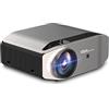 Oba security Proiettore Videoproiettore Wifi Bluetooth 8000 Lumen Supporta 4K Full HD 1080P Nativo 340 ANSI Home Theater per iOS, Android, PPT, PS4,5 Oba -PR708 Classe A+++