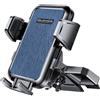 GUANDA TECHNOLOGIES CO., LTD. Supporto per telefono da auto per slot CD, aggiornato [compatibile con custodie spesse], supporto universale regolabile a 360°, per slot CD da auto, per iPhone e telefoni cellulari Android (blu +