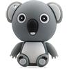 818-tech 818-shop no50300050016 Hi-Speed 2.0 USB PenDrive 16GB divertente koala 3D grigio