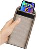 YLZBA Gabbia di Faraday for cellulare,Anti-Radiazioni Borsa for Cellulare RFID GPS 5G EMF Anti-Tracking Anti-Spying Borsa di Blocco del Segnale