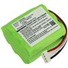 subtel 1x Batteria per Batteria speciale Compatibile con Korg PA3X, PA3X 76, PA3X 61, KITBAT1002 - (2000mAh, 7.2V)