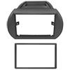 PHONOCAR Mascherina adattatore autoradio phonocar 03201 nero 2 DIN compatibile con Nemo 14> compatibile con Fiorino 14> compatibile con Qubo 14> compatibile con Bipper 08>