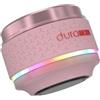 Swokely Altoparlante wireless a conduzione ossea Mini BT, Cassa di risonanza portatile, Adsorbimento magnetico, Luce colorata RGB, IP54 impermeabile, Altoparlante portatile creativo lettore musicale