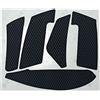 Myazs Fully-Wrap - Adesivi laterali antiscivolo per mouse MX 2S, colore: nero
