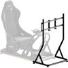 huzaro Speed 9.1 Simracing Supporto TV per Monitor VESA 75x75, 100x100, 200x100, 200x200, 300x200, 400x200 mm, 32-55 pollici, fino a 50 kg, regolabile in altezza, nero