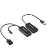 Cable Matters Estensore USB over Ethernet con adattatore di alimentazione fino a 45,7 m, supporto USB 2.0 completo per tastiera, mouse, webcam e altro