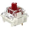 DRAOZA Gateron G Red Pro 2.0 Switch 3 Pin Pre Lubed RGB SMD Linear Switches per MX Gaming Tastiera Meccanica (G Pro 2.0, Rosso, 108PCS)