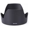 Fotga, paraluce a fiore per Canon EF-S 17 - 55 mm f/2,8 IS USM, ricambio lente per Canon EW-83J.