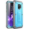 SUPCASE Cover Samsung S9, Custodia Rigida a 360 gradi Protezione Schermo e Clip Cintura Integrata [Serie Unicorn Beetle Pro] Rugged Case per Samsung Galaxy S9 2018, Blu