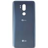 Audiosystem Cover Back Scocca Copri Batteria Posteriore per LG G7 ThinQ/LM-G710 LM-G710EAW Ricambio Vetro Platinum Grey Grigio