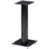 Norstone Stylum 1 Stand per Diffusori, 50 cm, Nero