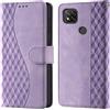 CaseGla Cover per Xiaomi Redmi 9C PU Pelle Custodia Flip Morado
