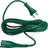 Sicignano Casalinghi Ingrosso Casalinghi Sicignano | Cavo Alimentazione Verde 7 Metri 2x0,75 mm - Spina Italiana Compatibile VK130/131/135/136/140 - Ricambio per Folletto - Filo Elettrico per Aspirapolvere (1, VK130/131)