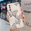 hdqICase Custodia Carina Compatibile con Oppo A91 - Comoda Cover in TPU Morbido Bianco Animali Cartoni Case