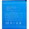 Audiosystem BATTERIA PER DOOGEE per X5, X5 PRO X5S 2400Mah RICAMBIO IONI LITIO NUOVA -