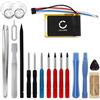 CELLONIC Batteria compatibile con Garmin 3LA037240, Edge 130, 361-00086-02