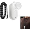 Hesupy Custodia in silicone + copriobiettivo + cordino per Insta360 GO 3S, colore bianco, accessorio per fotocamera, non resistente all'acqua