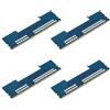 Xnuiasqe 4X Professional Laptop DDR4 SO-DIMM per Desktop DIMM di Memoria RAM Adattatore del Connettore Desktop PC Memory Card Adapter Converter
