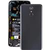 zaorunjs phone Accessories Accessori di Sostituzione del Telefono Cellulare Coperchio Posteriore della Batteria con Obiettivo Fotocamera e sensore di Impronte digitali per LG Q7 / Q7+ Parte di Riparazione