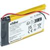 vhbw batteria compatibile con Teasi One 2 navigatore GPS (2500mAh, 3,7V, Li-Poly)