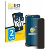 brotect 2 Pezzi Pellicola Privacy per Cubot King Kong 9 [Anti-Spy, Pellicola Protettiva Chiara, Blue Light Filter]