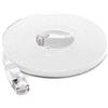 PNI Cavo di rete piatto S/STP CAT7 U7200W, 2 x RJ45, 4 coppie di fili, 32AWG, rame, 10 Gbps, 600 MHz, 20m, bianco