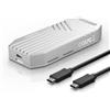 MAIWO Alloggiamento SSD M.2 NVMe con ventola di raffreddamento USB4 40Gbps con UASP Trim, capacità 8 TB, senza attrezzi, compatibile con Thunderbolt3/4 USB3.0/2.0