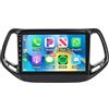 Generic Autoradio 2 Din per Jeep Compass 2 MP 2017-2019 Carplay&Android Auto 10 IPS Touchscreen Stereo Auto con navigazione GPS Bluetooth DSP Mirror Link Wifi USB FM SWC Backup Cam(A3 6+128GB)