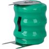 vhbw NiMH Batteria a bottone di ricambio 3 pin tipo 3/V80H 80mAh 3,6V adatta a batterie per modellismo, luci solari ecc.