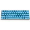 YMDK Copritasti vuoti spessi in PBT OEM profilo 61 ANSI per tastiera meccanica MX Switch (blu scuro) (solo tastiera)