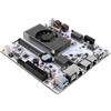 CWWK NAS Motherboard 8 Bay con 10GbE RJ45 LAN, N150 CPU Mini ITX Scheda madre Bianco M8 (N100 Upgrade), 2 x NVMe, Dual 2.5Gb Ethernet, M.2 WiFi, USB-C, DDR5 NO RAM/SSD, PCIe x1, TF