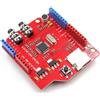 Supertool VS1053 Stereo Audio MP3 Player Shield Board Modulo scheda di sviluppo con slot per schede TF per registrazione, decodifica, riproduzione, compatibile con UNO/MEGA