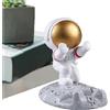 Generico Porta telefono astronauta da scrivania, porta cellulare creativo, Supporto per cellulare da tavolo, Decorazioni per la casa, ornamenti da tavolo, supporto per tablet per smartphone, tutti i telefoni c