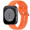 GIOPUEY Cinturini Compatibile con Cmf BY Nothing Watch PRO, Morbido Silicone Cinturino [Resistente all'Usura] [Traspirante] - Orange