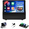 Ysimee Android13 2G+32G Autoradio per Ford Fiesta 2009-2014 con Carplay Wireless Android Auto, 9 Pollici Schermo Tactile Stereo Auto con Bluetooth GPS WiFi Mirror Link FM/RDS EQ SWC +Telecamera Posteriore